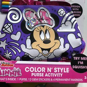 Tara Toys - Minnie Mouse: Color 'N Style Sequins Purse (Disney)
